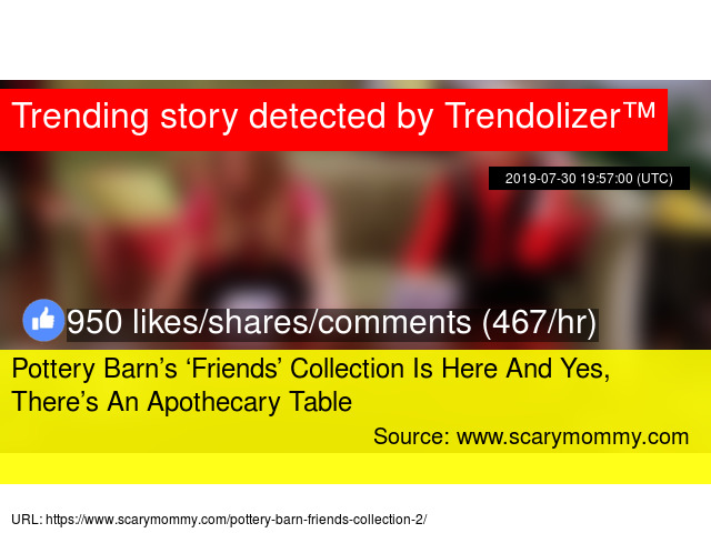 Pottery Barn S Friends Collection Is Here And Yes There S An