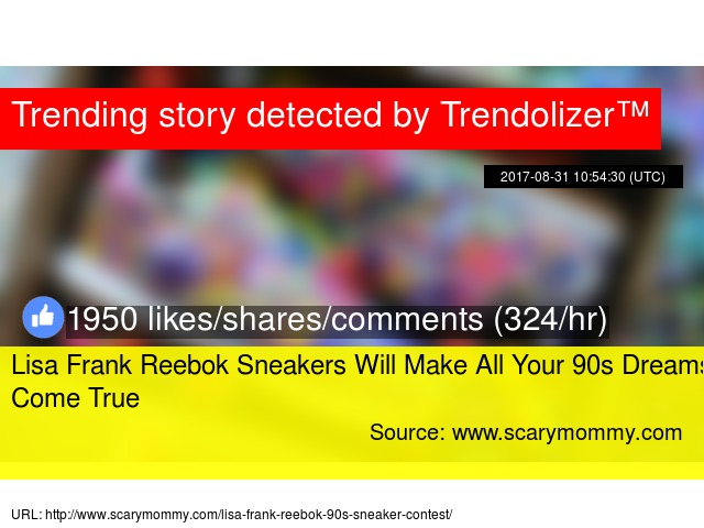 lisa frank reebok sneakers